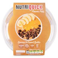 Protein Power Pots Banana & Peanut Butter 185g Nutriquick